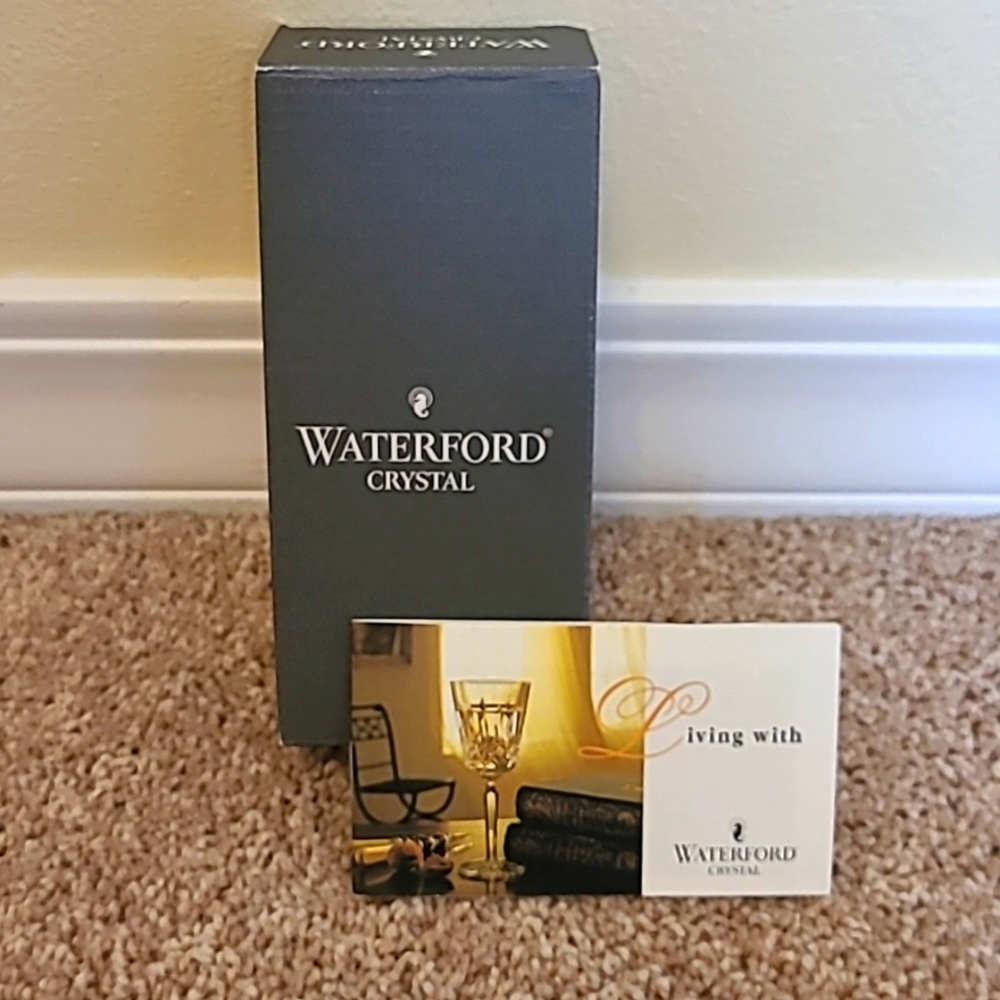Waterford Vintage Westover Crystal Business Card Holder, NIB! - Picture 3 of 5